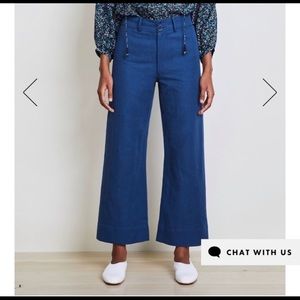 Apiece Apart Merida Pant Germaine Blue Size 2
